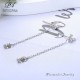 Bar Drop Chain Stud Earrings Butterfly Heart Moon Flower CZ Lightning Chain Earring Threader Dangle Earrings For Women Bar Drop Chain Stud Earrings Butterfly Heart Moon Flower CZ Lightning Chain Earring Threader Dangle Earrings For Women